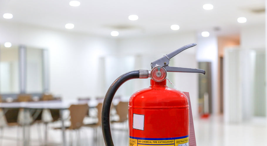 Protecting your office with a designer fire extinguisher is possible !