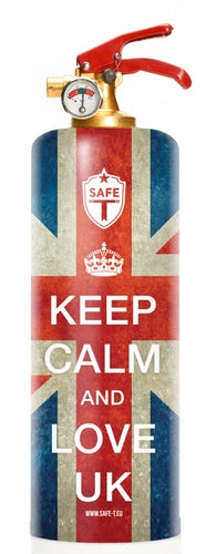 Design Fire Extinguisher LOVE UK