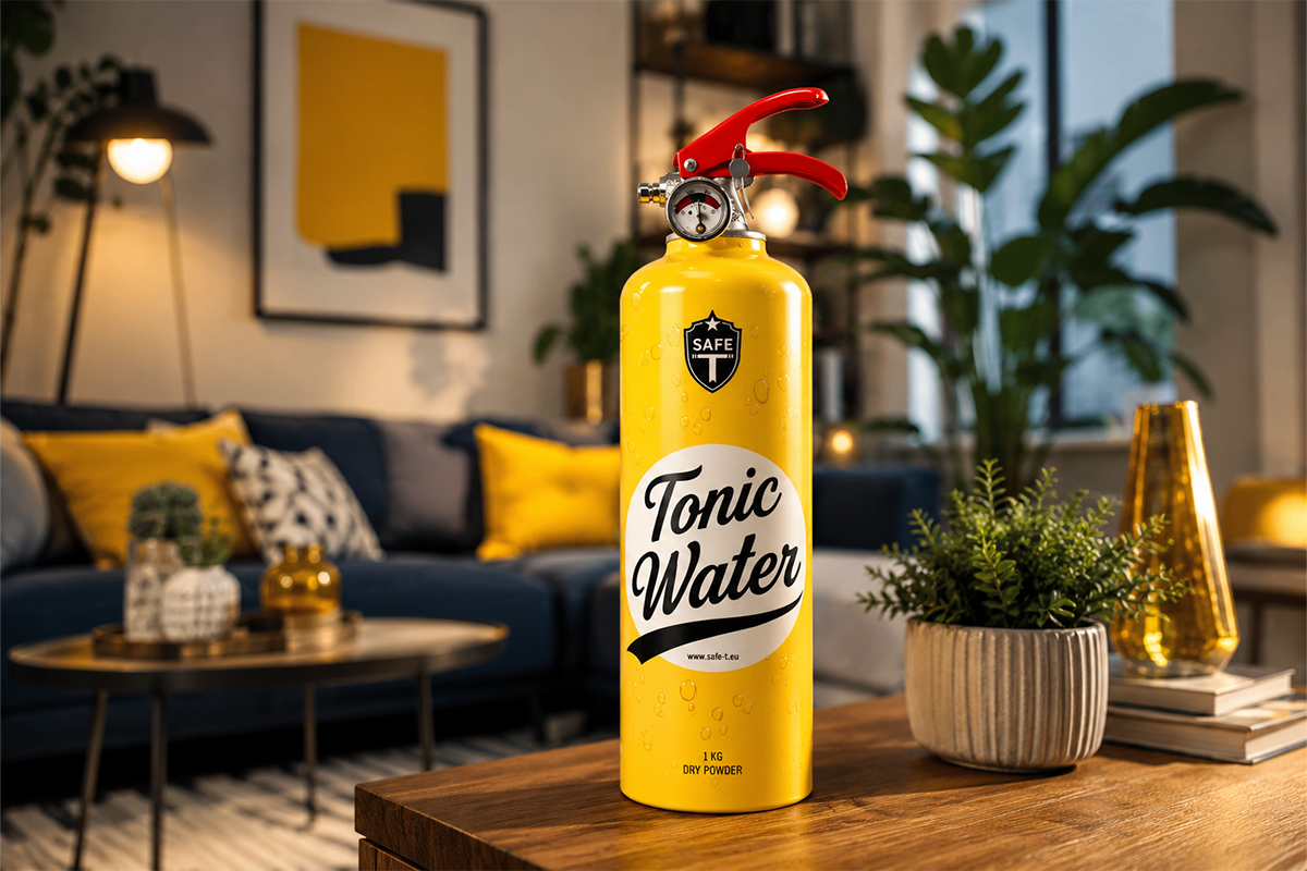 Comment décorer votre salon avec un extincteur coloré et flashy ?