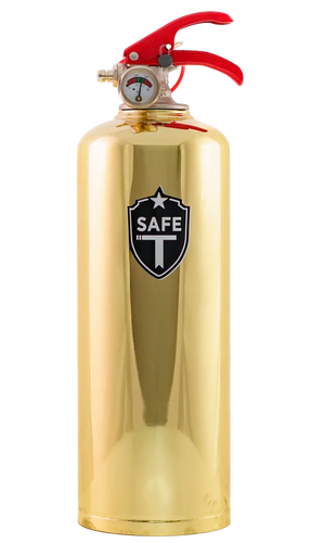 Extincteur Doré BRASS