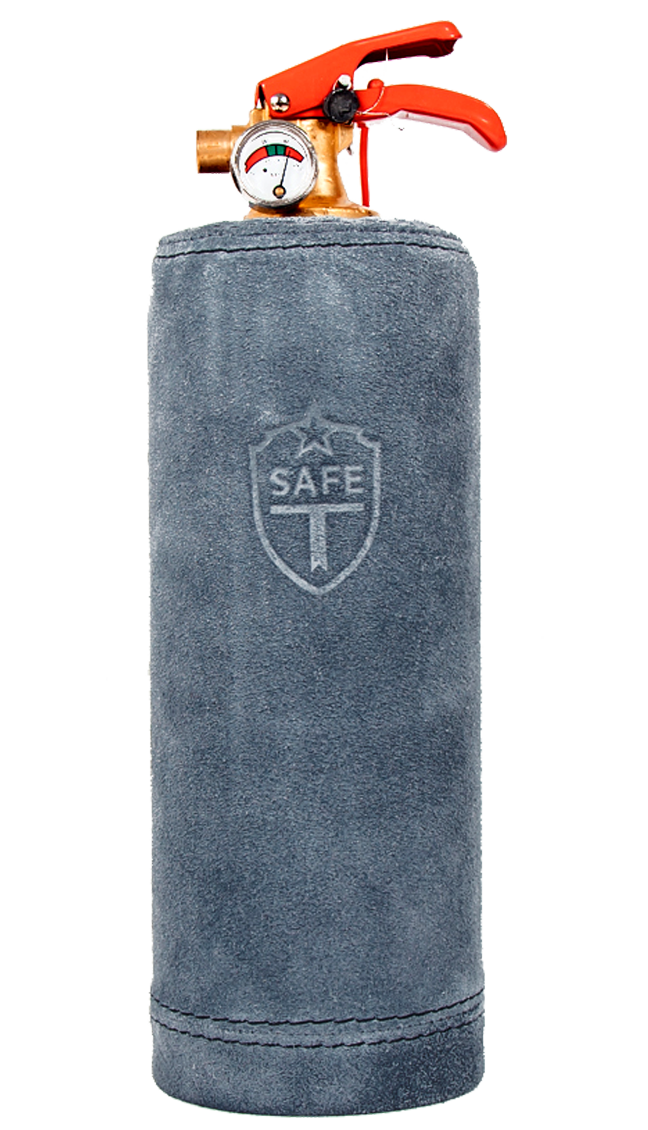 Grey Nubuck Fire Extinguisher