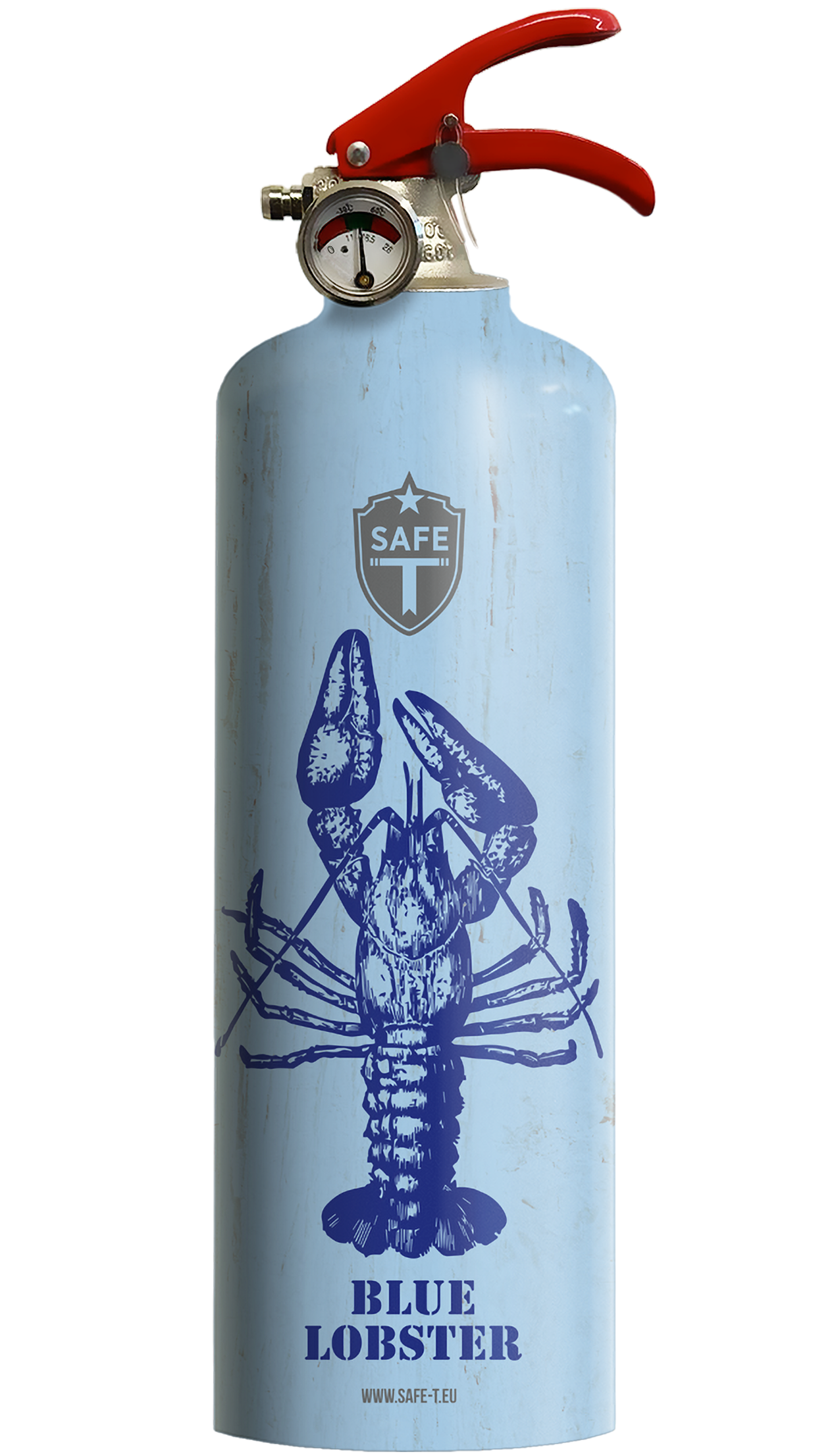 Extincteur design BLUE LOBSTER